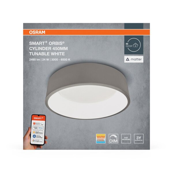 LED Deckenleuchte dimmbar Smart+ TW 3000-6500K OSRAM