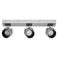 LED Deckenstrahler verstellbar Stahl 3000 K OSRAM