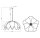 Hängelampe Rattan E27 Ø67 cm modern Design OSRAM