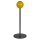 Tischlampe Metall Kugel H:40 cm E27 Gelb Schwarz OSRAM