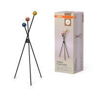 Stehleuchte Mehrfarbig Metall E27 H:47 cm 3-flmg OSRAM