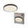 LED Deckenlampe Schwarz Metall 3000K rund Ø39,5cm OSRAM