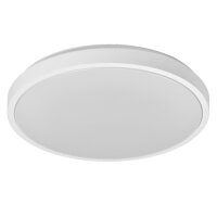 LED Deckenlampe Wei&szlig; Metall 3000 K &Oslash;39,5cm OSRAM