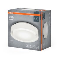 Deckenleuchte Weiß Glas Stahl E27 Ø29 cm...