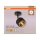 Deckenspot schwenkbar Schwarz Stoff E14 L:10 cm OSRAM