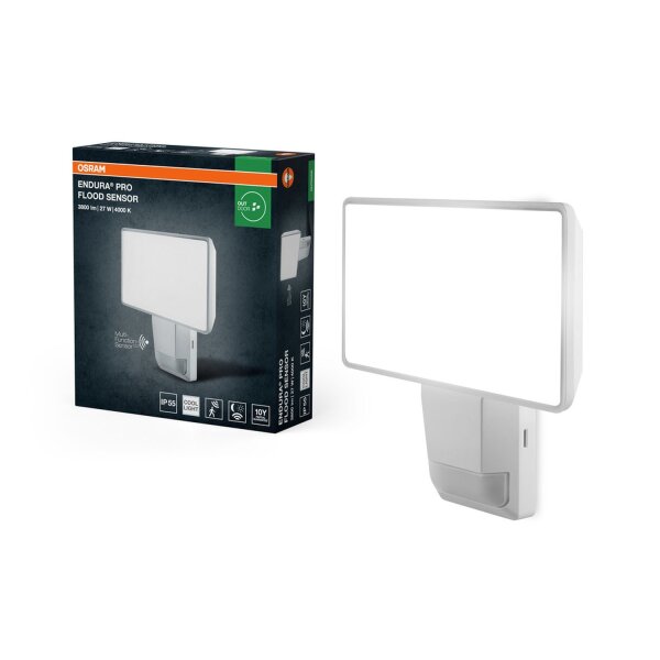 LED Wandleuchte Sensor verstellbar 4000K IP55 OSRAM