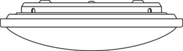 LED Deckenleuchte Click-CCT CCT Weiß Alu Ø41cm OSRAM