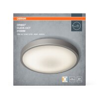 LED Deckenlampe Click-CCT CCT Weiß Alu Ø31cm...