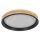 LED Deckenleuchte Click-DIM Holz Schwarz 3000K OSRAM