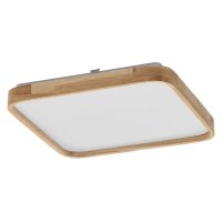 LED Deckenlampe Click-DIM Holz 3000K B:29,2cm OSRAM