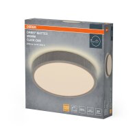 LED Deckenleuchte Click-DIM Stoff 3000K Ø39cm OSRAM