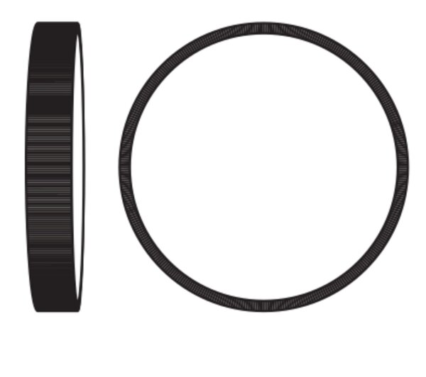 LED Deckenleuchte Click-DIM Orange Stoff 3000K OSRAM
