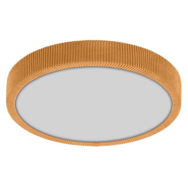 LED Deckenleuchte Orange Stoff Click-DIM 3000K OSRAM