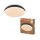 LED Deckenleuchte Schwarz 3000K IP44 B:28,5cm OSRAM