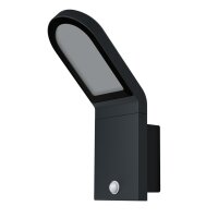 LED Wandlampe Sensor Dunkelgrau 3000 K IP44 OSRAM