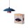 Runde Hängelampe Blau Rosa Schwarz E27 Ø50 cm OSRAM