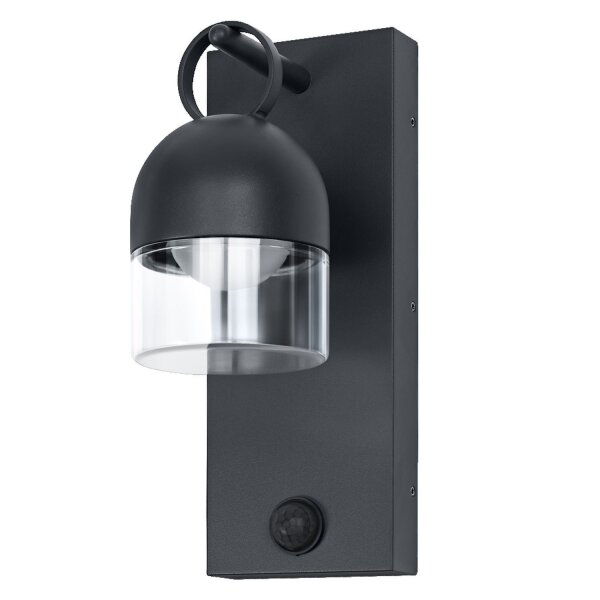 LED Wandlampe Sensor Alu 3000 K IP65 H:26,1 cm OSRAM