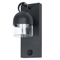 LED Wandlampe Sensor Alu 3000 K IP65 H:26,1 cm OSRAM