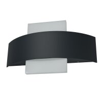 LED Wandlampe Dunkelgrau Alu 3000 K IP44 24 cm OSRAM