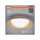 Deckenleuchte Glas Stahl Holz E27 Ø30,5cm rund OSRAM