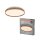 LED Deckenlampe Click-DIM Holz 3000K Ø39,5cm rund OSRAM