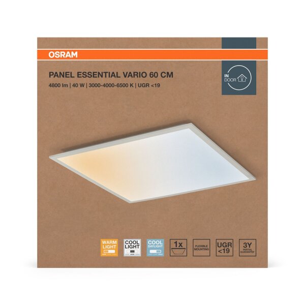 LED Wandleuchte Weiß Alu CCT B:59,5cm modern OSRAM
