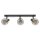 Deckenstrahler flexibel Schwarz Glas Gold E14 OSRAM
