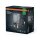 Wandleuchte Sensor Glas Edelstahl IP44 E27 H:21,2 cm