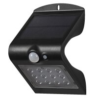 LED Solar Spot Metall Sensor Schwarz 4000K IP65 OSRAM