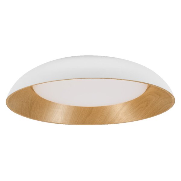 LED Deckenlampe Click-DIM Weiß Holz 3000K Ø50,5cm OSRAM