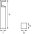 LED Wegeleuchte Edelstahl 3000 K IP44 H:50 cm OSRAM