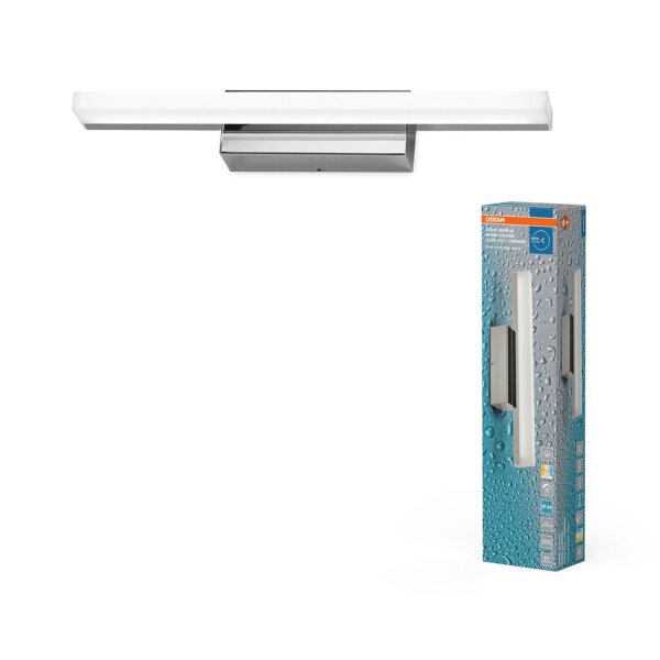 LED Spiegelleuchte Chrom dimmbar Touch CCT IP44 OSRAM