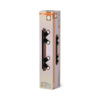 Deckenleuchte schwenkbar Schwarz Stahl GU10 60 cm OSRAM