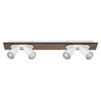 Deckenstrahler schwenkbar Weiß Stahl GU10 60 cm OSRAM
