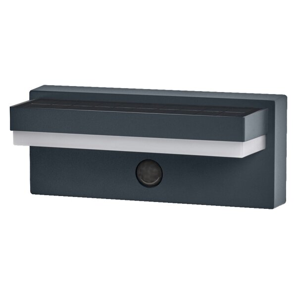 LED Solar Wandlampe Sensor Alu 3000 K IP54 OSRAM