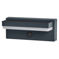 LED Solar Wandlampe Sensor Alu 3000 K IP54 OSRAM