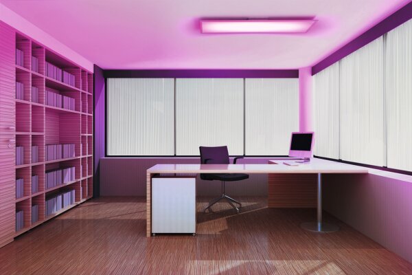 LED Deckenleuchte dimmbar RGB Smart+ Weiß L:120cm OSRAM