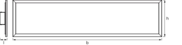 LED Deckenleuchte dimmbar RGB Smart+ Weiß L:120cm OSRAM