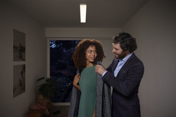LED Deckenlampe dimmbar Smart+ TW Weiß L:120cm OSRAM