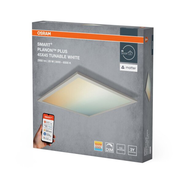 LED Deckenlampe dimmbar Smart+ TW L:45cm 3000-6500 K