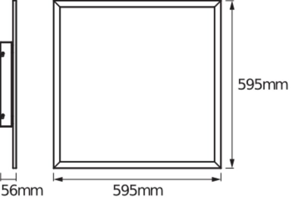LED Deckenleuchte Weiß dimmbar Smart+ TW 3000-6500 K