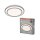 Runde LED Deckenlampe Silber Metall 3000K Ø39cm OSRAM