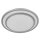 LED Deckenleuchte Silber Metall 3000K Ø29,3cm OSRAM