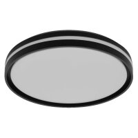 LED Deckenleuchte Click-DIM Schwarz 3000 K L:48cm OSRAM