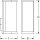 Wandlampe Dunkelgrau Glas Alu IP44 E27 H:22,2 cm OSRAM