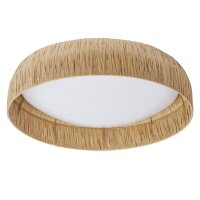 LED Deckenlampe Bambus 3000 K B:50 cm Flur Büro OSRAM