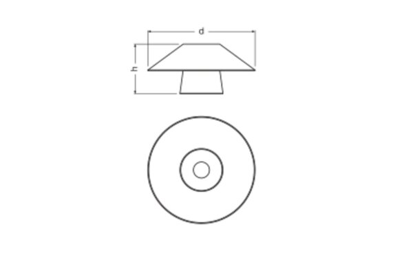Deckenleuchte Bambus Braun B:40 cm E27 Flur Büro OSRAM