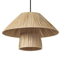 Pendelleuchte Braun Bambus E27 Ø40 cm Esstisch OSRAM