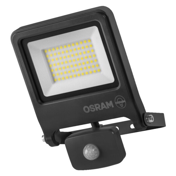 LED Außenstrahler Alu Glas Dunkelgrau 4000K IP44 OSRAM