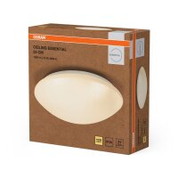 LED Deckenleuchte Weiß Metall 3000K rund B:25cm OSRAM